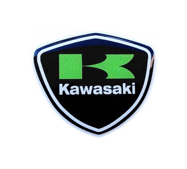 Kawasaki 3D Emblem Aufkleber