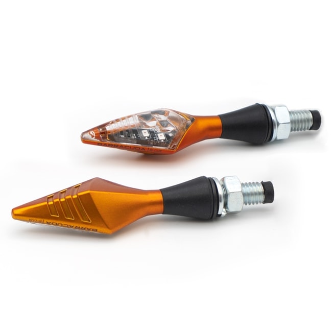 Indicadores Barracuda X-LED laranja (par)