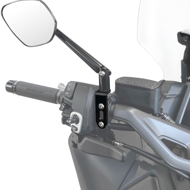 Barracuda mirror adapters for Yamaha T-Max 560 2022-2023