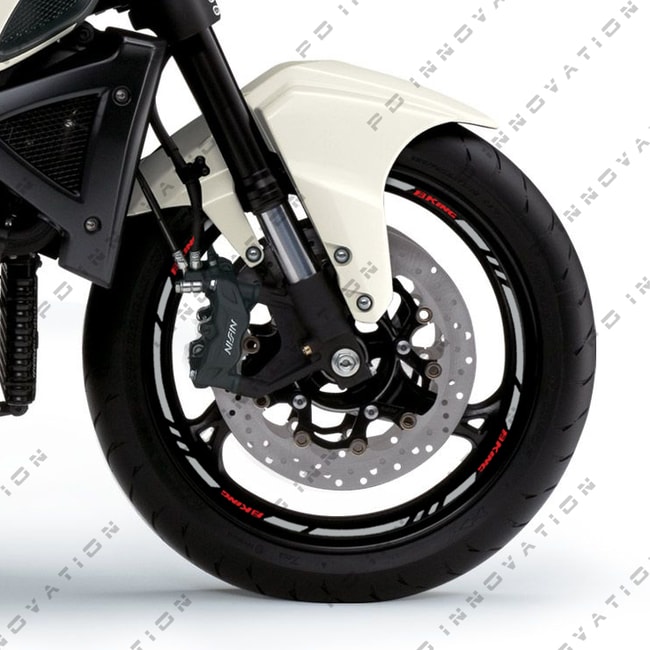 Kit de adesivos para rodas Suzuki B-King con logos