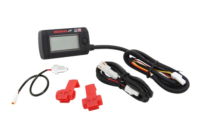 Koso digital oil temperature meter with backlight