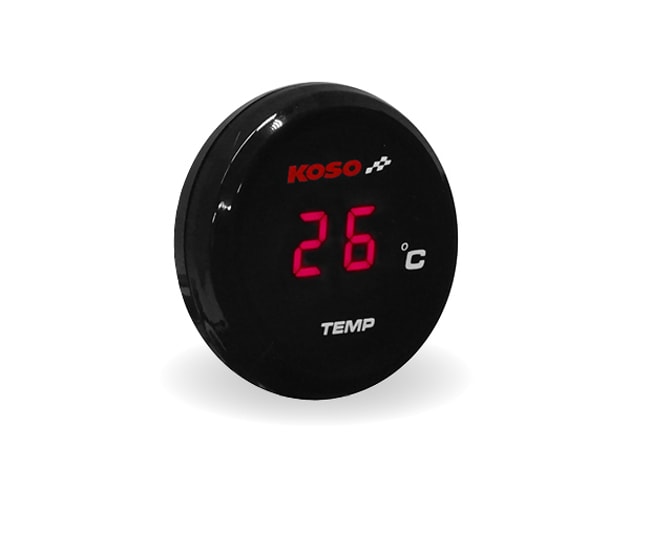 Koso Coin digitale thermometer rood