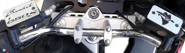 Brems-/Kupplungsbehälterdeckel für GSF650 Bandit '05-'15 (2 Stk.)