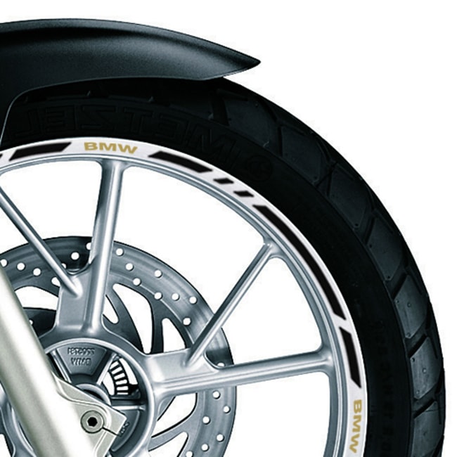 Cinta adhesiva para ruedas BMW con logos