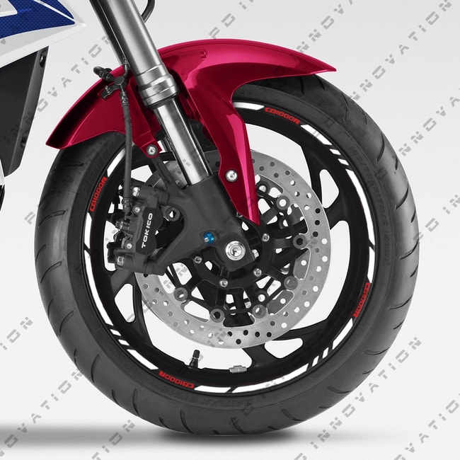 Cinta adhesiva para ruedas Honda CB1000R con logos