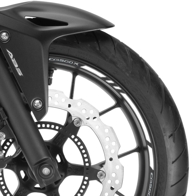 Cinta adhesiva para ruedas Honda CB500X con logos
