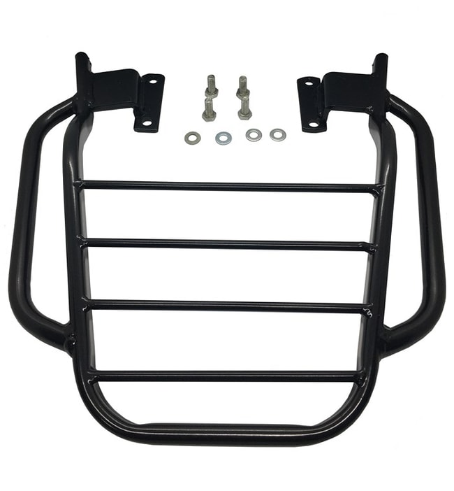 Moto Discovery luggage rack with passenger grip for Honda CB125F 2015-2020 