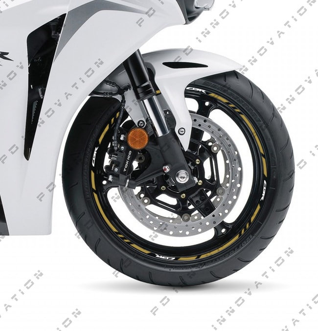 Kit de adesivos para rodas Honda CBR con logos