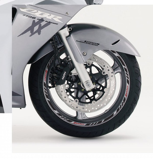 Honda CBR XX velglint met logo's