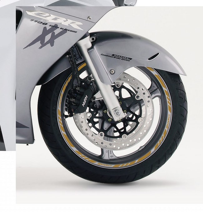 Honda CBR XX velglint met logo's