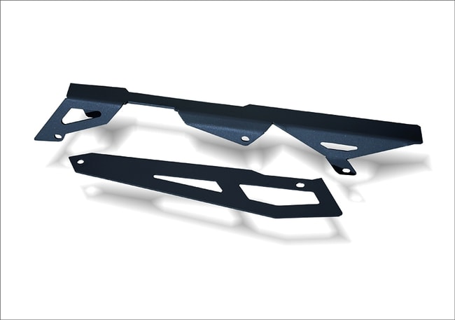 Cubrecadena y aleta de tiburón (protectores superior e inferior) para Honda X-ADV 750 2021-2023 negro