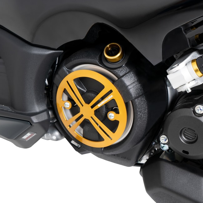 Tapas de motor Barracuda para Yamaha T-Max 560 2022-2023 plata