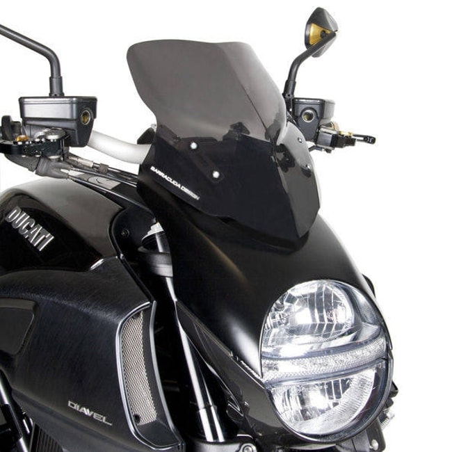 Barracuda windscherm voor Ducati Diavel 2010-2013
