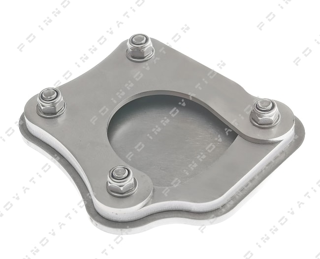 Side stand extension plate for Honda NC750X / NC750S '14-'20 silver