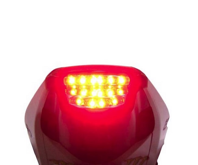 Fanale posteriore LED WFO con indicatori di direzione integrati per Honda CBR1000RR '08-'16