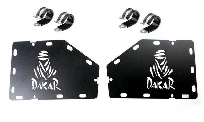Dakar pannier rack filler plates for BMW/KTM/Honda/Yamaha/Suzuki/Kawasaki adventure models