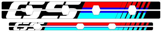 Puig wheel rim stripes for BMW R1200GS LC '13-'18 / R1250GS '18-'21