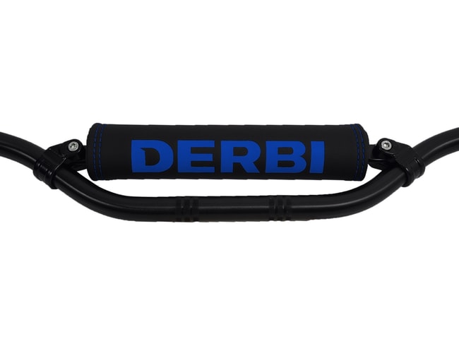 Almohadilla de barra transversal Derbi (logotipo azul)
