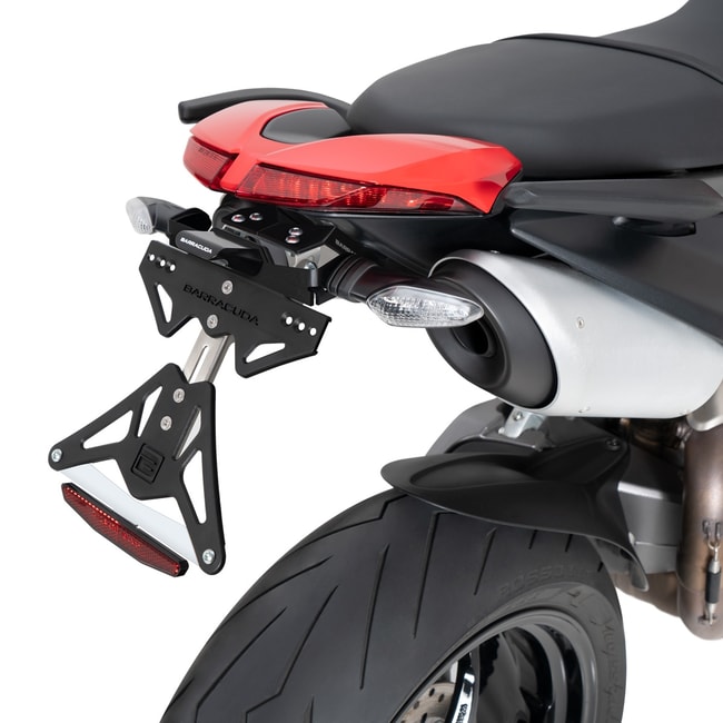 Barracuda kentekenplaathouder voor Ducati Hypermotard 950 2020-2023