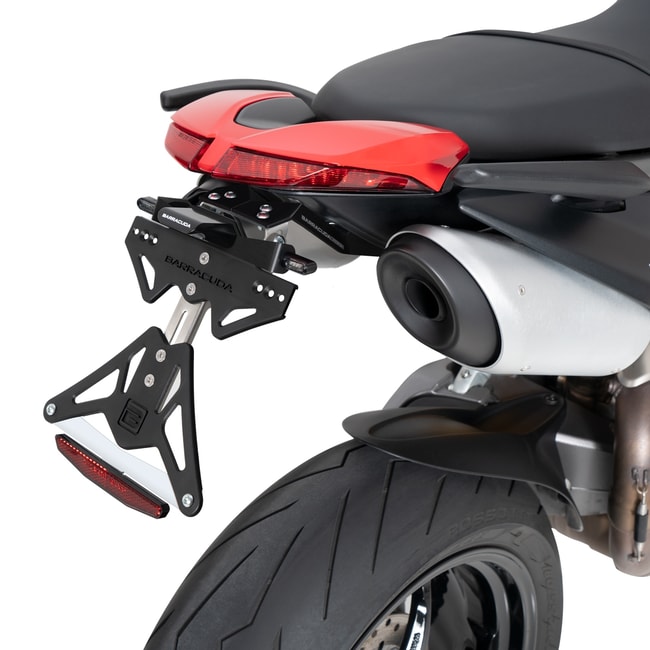 Barracuda kentekenplaatset voor Ducati Hypermotard 950 2020-2022