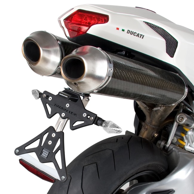 Barracuda kentekenplaatset voor Ducati 848 / 1098 / 1198 2007-2014
