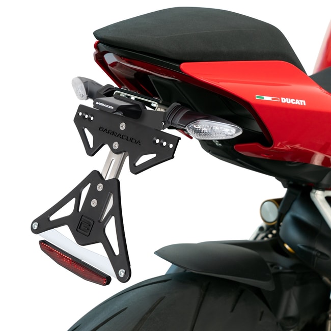 Barracuda registreringsskyltsats för Ducati Streetfighter V4 / V2 2020-2023 specifikt för original blinkers