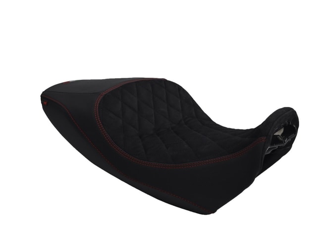 Capa de assento para Ducati Diavel 1260 S '19 -'22 (couro genuíno nobuck)