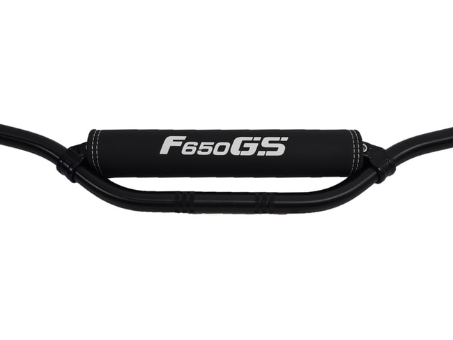 Crossbar pad for F650GS (white logo)