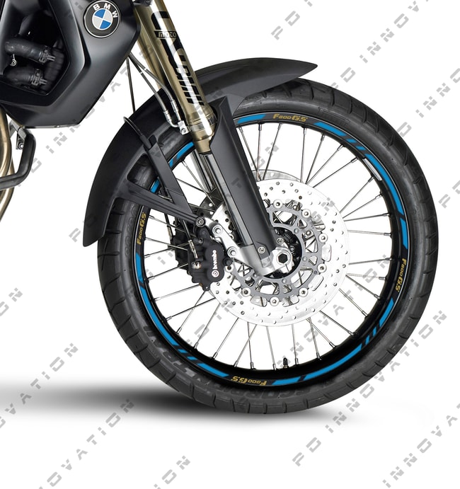 Cinta adhesiva para ruedas BMW F800GS con logos