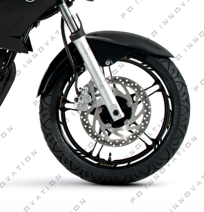Yamaha Fazer wheel rim stripes with logos