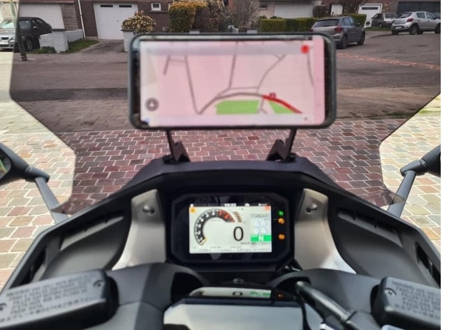 Honda Forza 750 2021-2023 için Kokpit GPS braketi