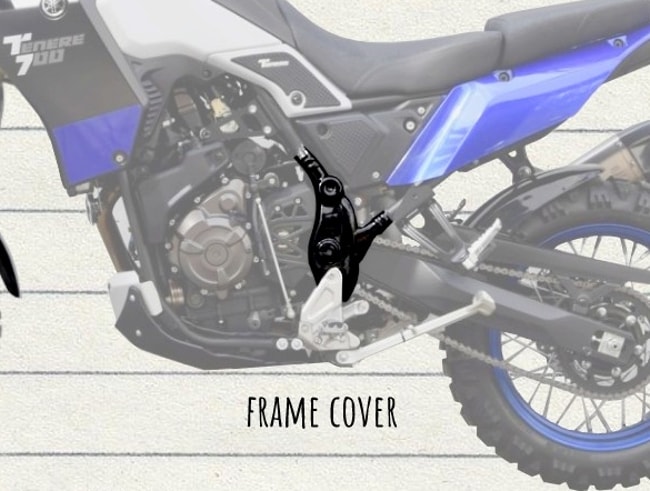 Frame cover for Yamaha Tenere 700 '19-'22