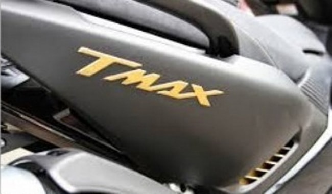 3D-dekal guld för T-Max (1 st.)