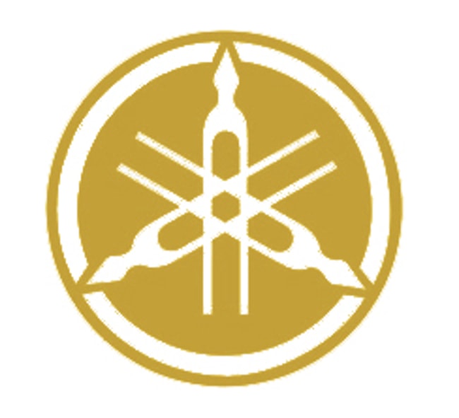 Etiqueta do emblema da Yamaha