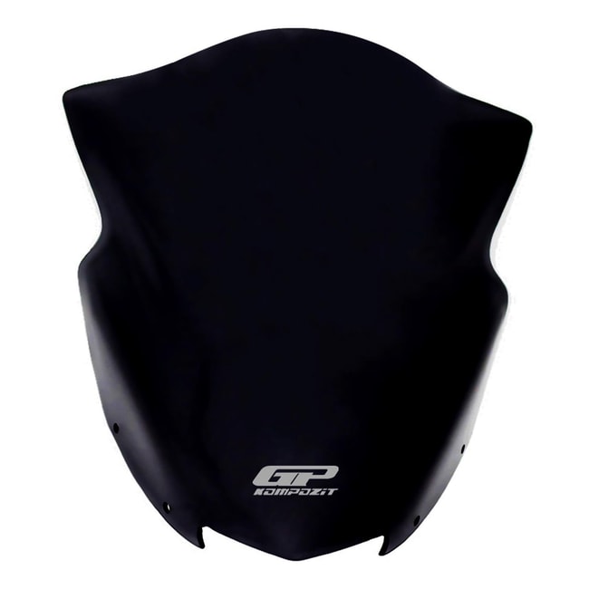 GPK Windschutzscheibe kompatibel mit Bajaj Dominar 250 400 2017 2023 37cm schwarz Moto Discovery