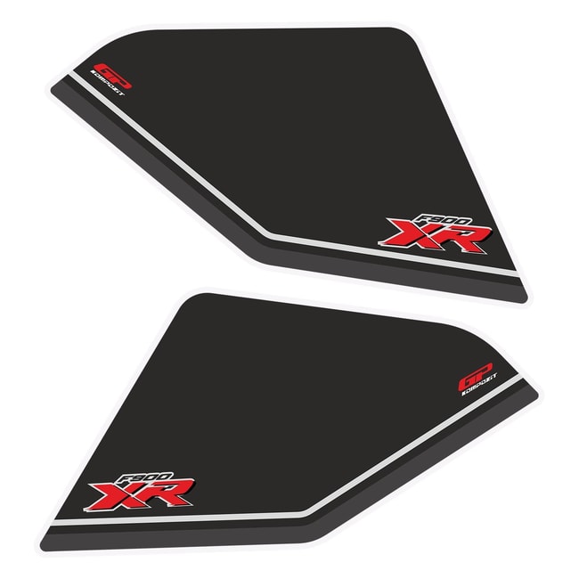 Set pad serbatoio GPK 3D per F900XR '21-'22 nero-bianco
