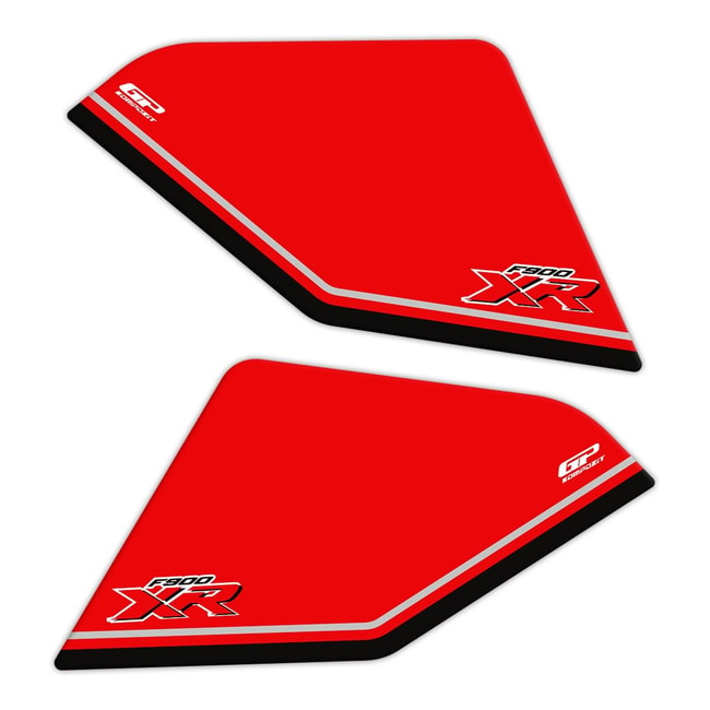 Set de plăcuțe de rezervor GPK 3D pentru F900XR '21-'22 negru-roșu