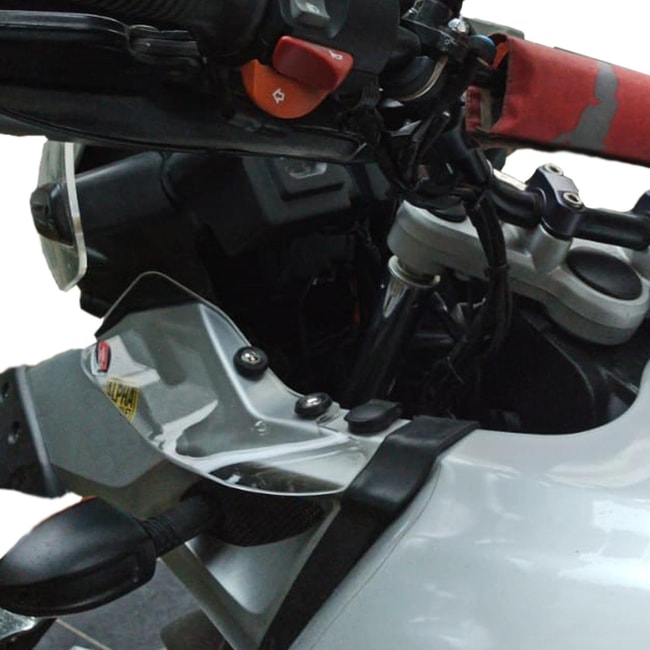 GPK πλαϊνά προστατευτικά (flaps) για BMW R1150GS 2000-2006 φιμέ