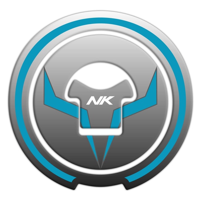 GPK tankpad 3D set voor CF Moto 250NK '18-'22 lichtblauw