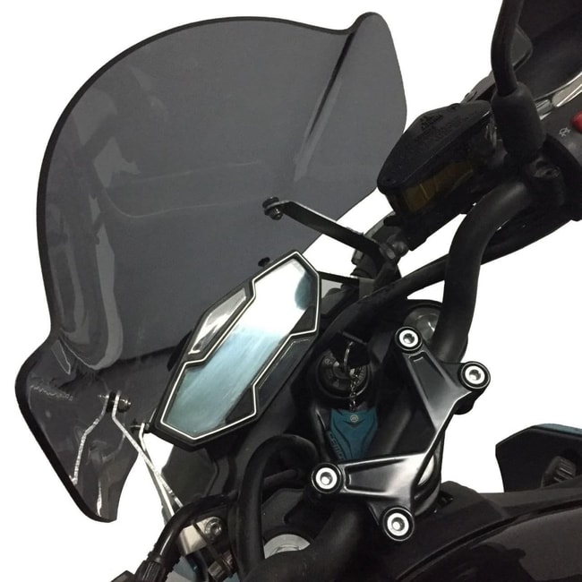 GPK windscreen for CF Moto 400NK / 650NK 2017-2020 34cm (black)
