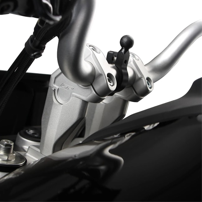 GPK handlebar risers for CF Moto 800MT 2022-2023 silver