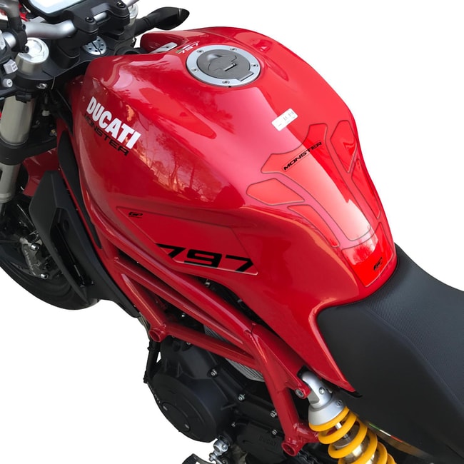 Set de protections de réservoir GPK 3D pour Ducati Monster 797 '17-'22