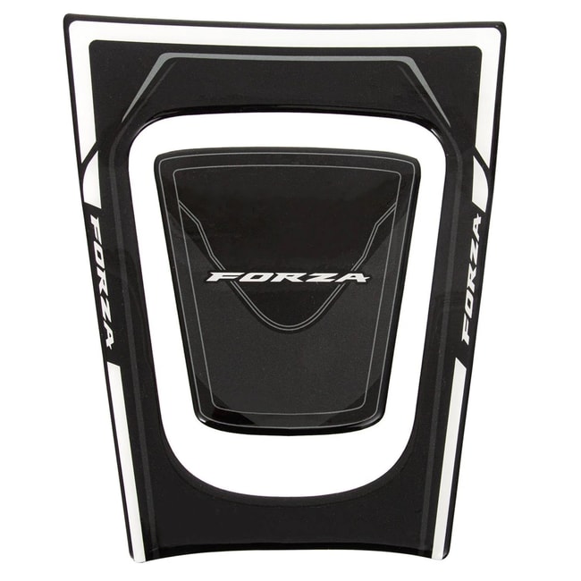 GPK foot board pad 3D set for Forza 300 2014-2017 black-white