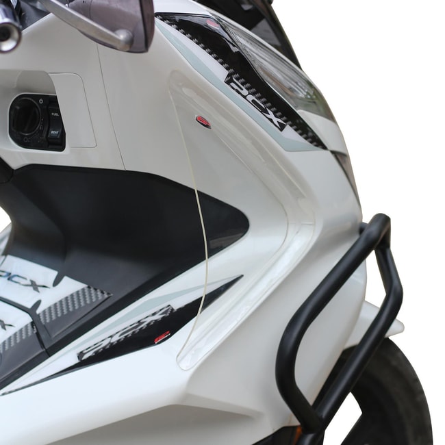 GPK πλαϊνά προστατευτικά (flaps) για Honda PCX 125 / 150 2018-2020 φιμέ