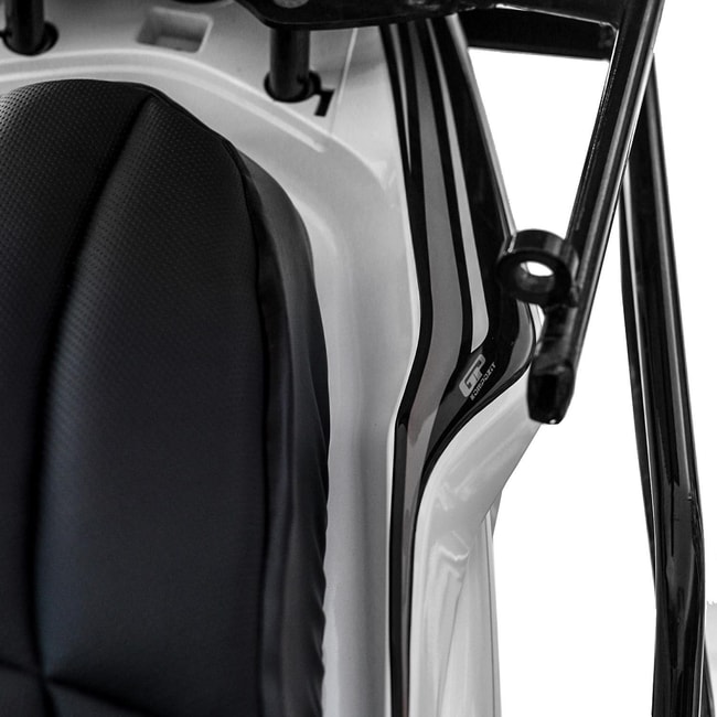 Autocollants de queue GPK 3D pour Honda PCX 125 2021-2023 noir-gris (la paire)