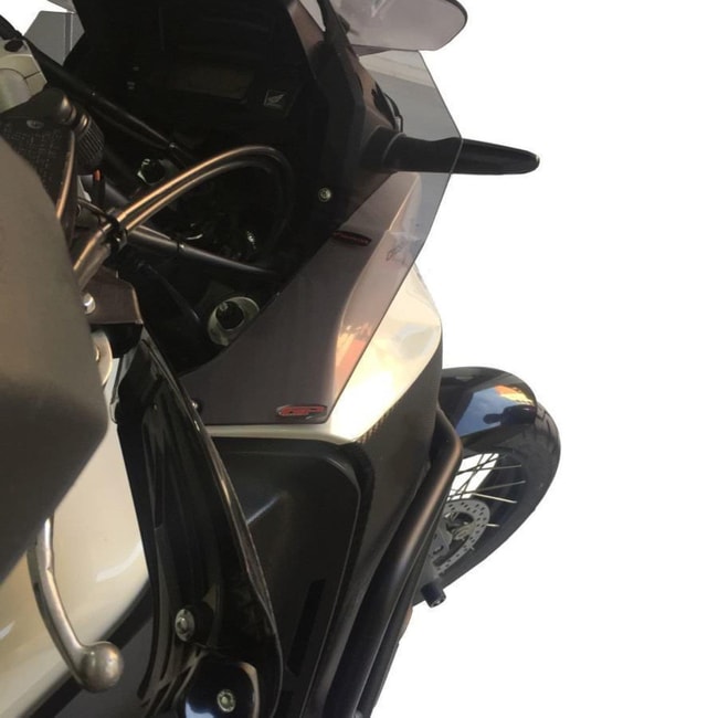 Defletores de ar GPK para Honda VFR1200X Crosstourer 2016-2018 escurecidos (NÃO para o pára-brisa ajustável)
