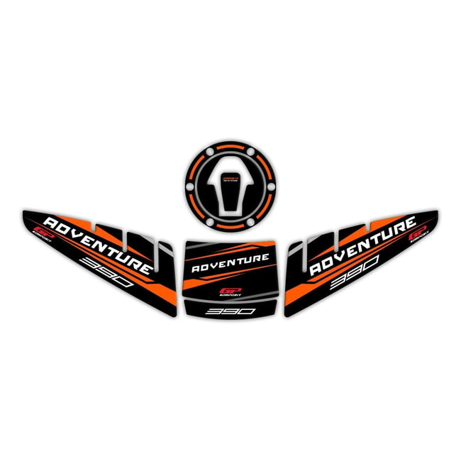 Set paraserbatoio GPK 3D per KTM 390 Adventure 2020-2023