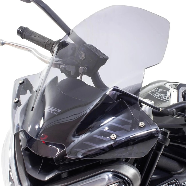GPK windscreen for Triumph Street Triple 765 2017 2019 44cm fume