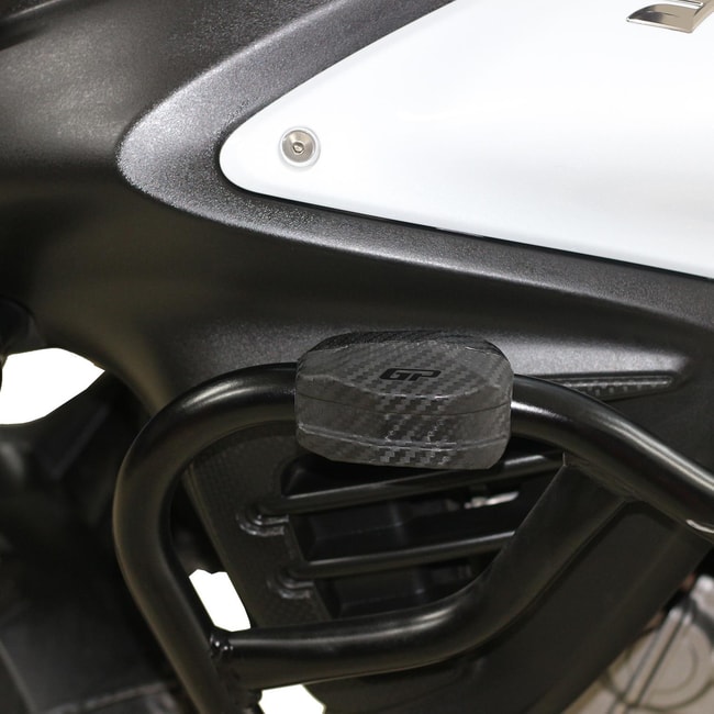GPK carbon protectors for crash bars for BMW R1200GS 2004-2018