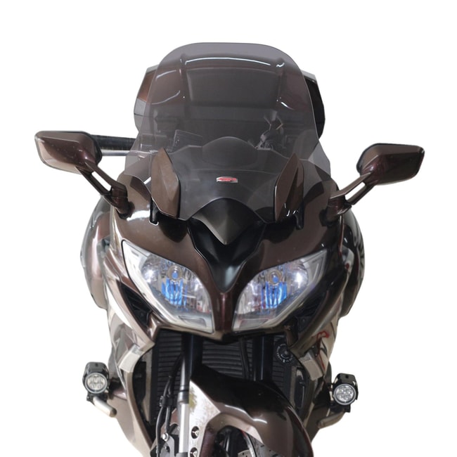 Parabrezza GPK compatibile con Yamaha FJR 1300 2000 2020 60cm fumo Moto Discovery